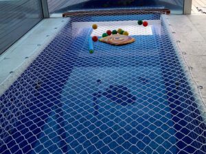Rede de protecao para piscina