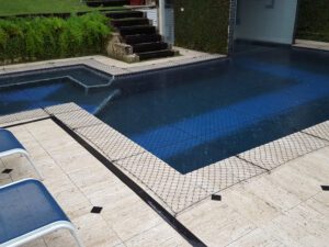 Rede de protecao para piscina