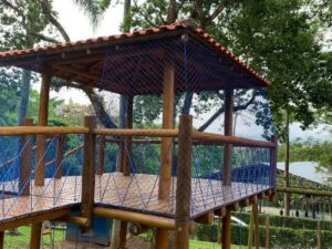 Redes de protecao para playground externo