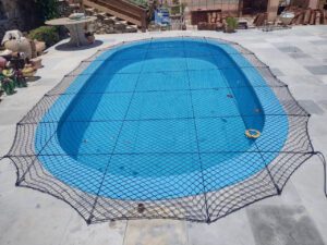 Redes de proteção para piscina