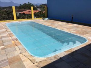 Rede de protecao para piscina