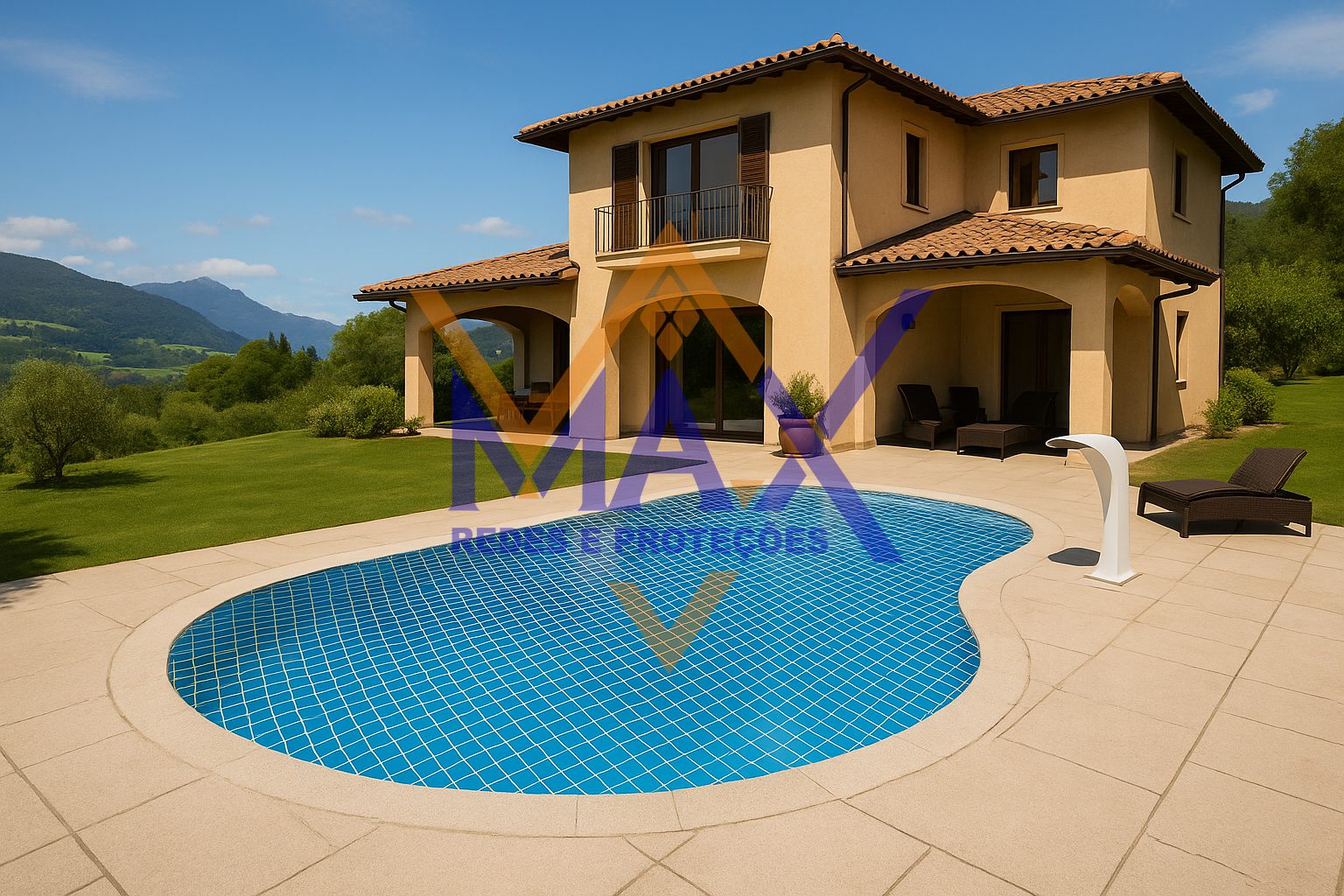 rede de protecao para piscinas