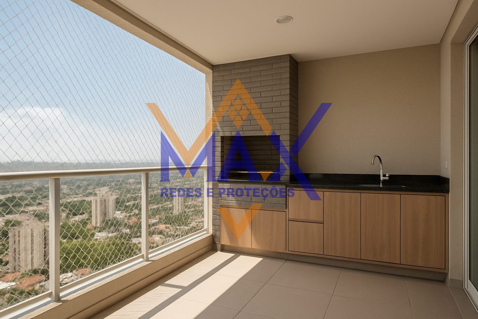 rede de protecao varanda gourmet