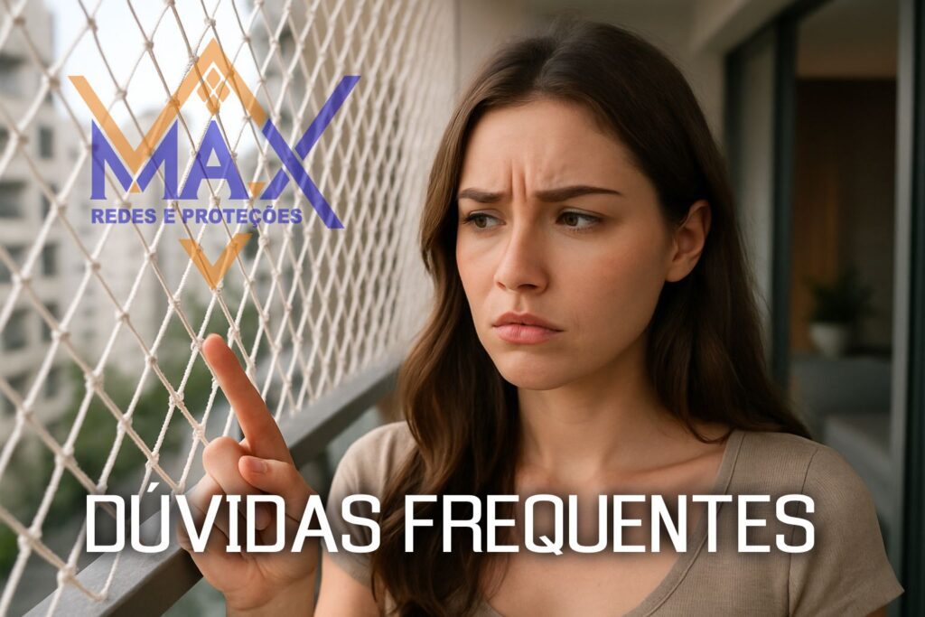 DUVIDAS FREQUENTES Dúvidas frequentes sobre instalação de redes de proteção